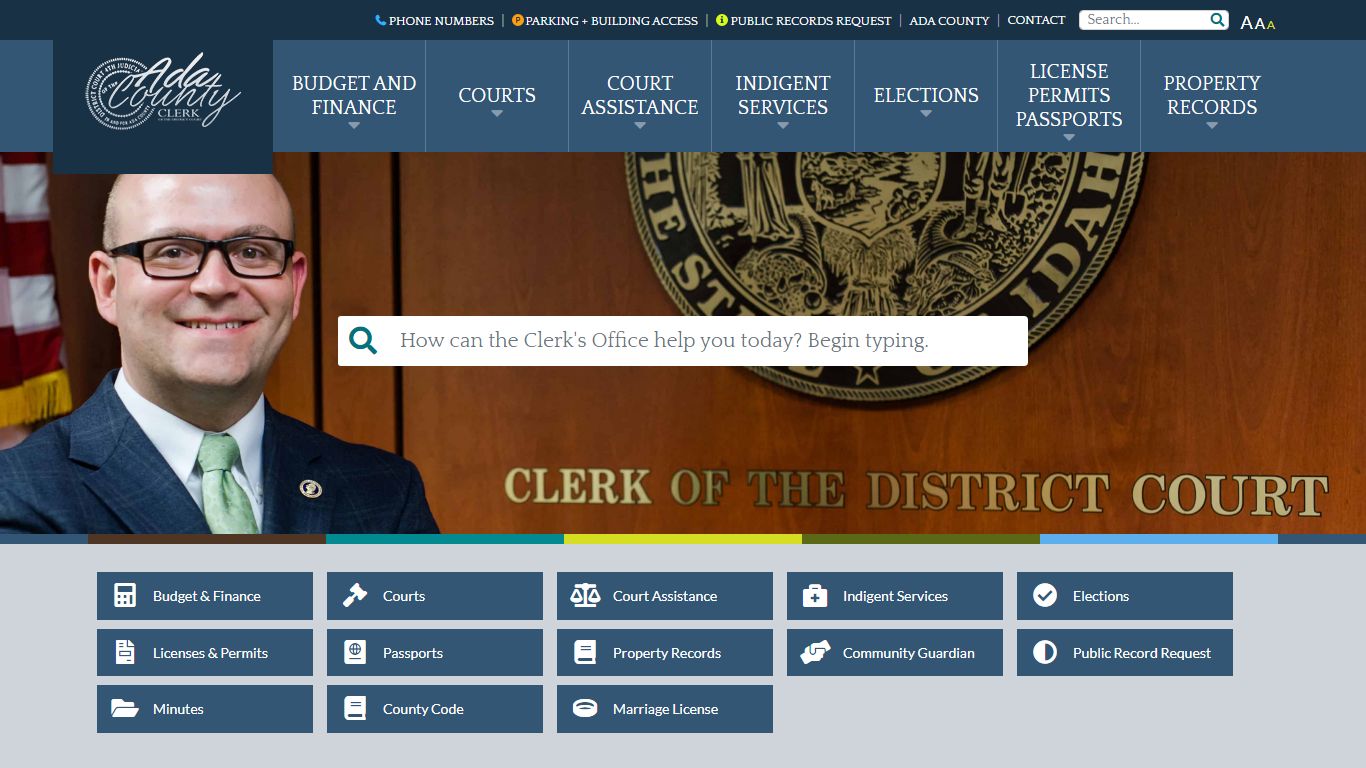 Ada County Clerk - Ada County Clerk Ada County Clerk